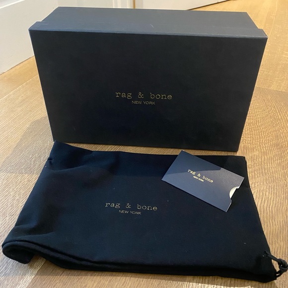 Rag & Bone Luis Mules in Nude Grommet - Picture 4 of 10